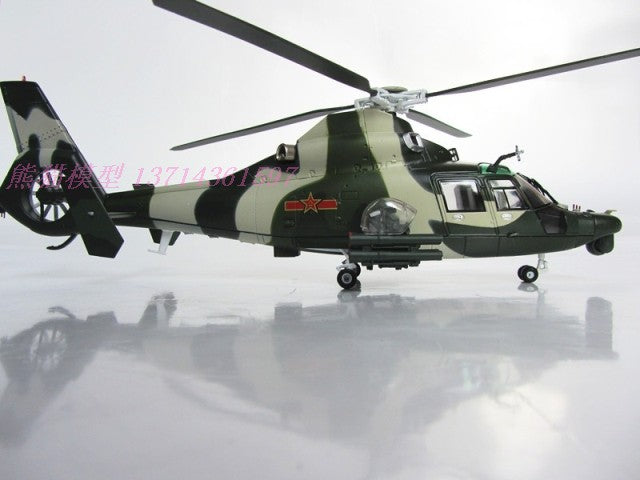 Z-9 metal military aircraft helicopter model