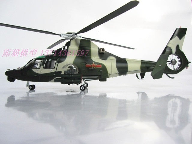 Z-9 metal military aircraft helicopter model