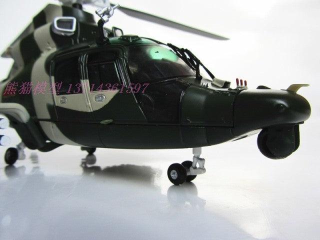 Z-9 metal military aircraft helicopter model