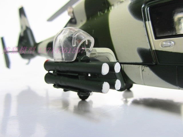 Z-9 metal military aircraft helicopter model