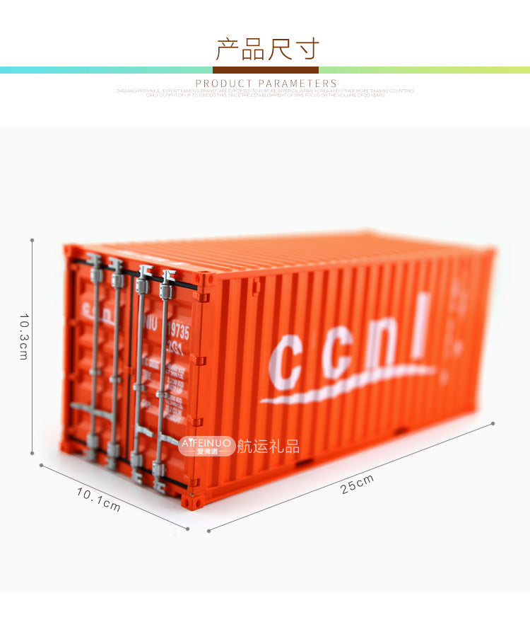 CCNL Shipping Container 1-20 ABS plastic model