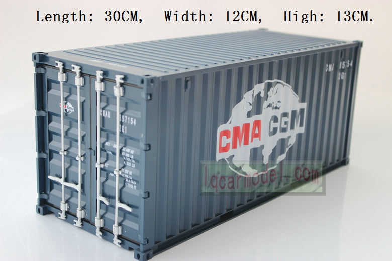 CMA- CGM Shipping Container 1-20 ABS plastic model