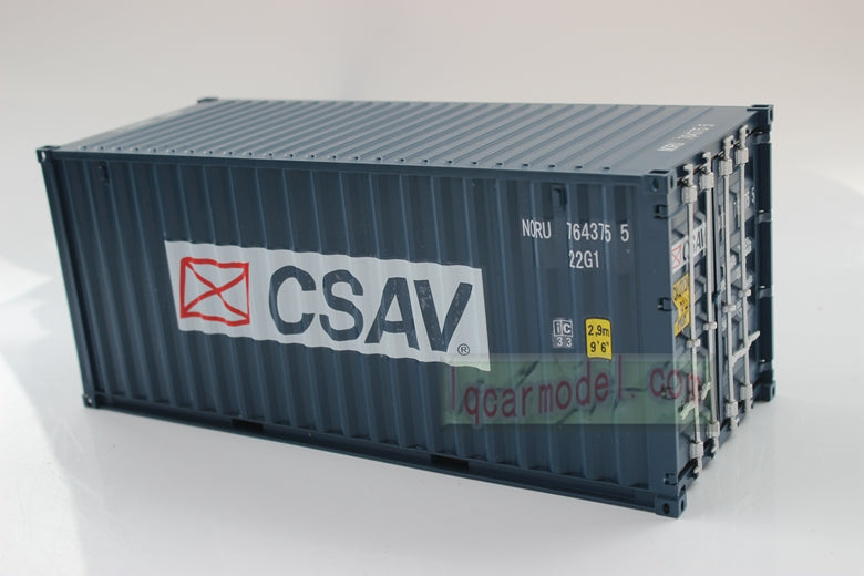 CSAV Shipping Container 1-20 ABS plastic model