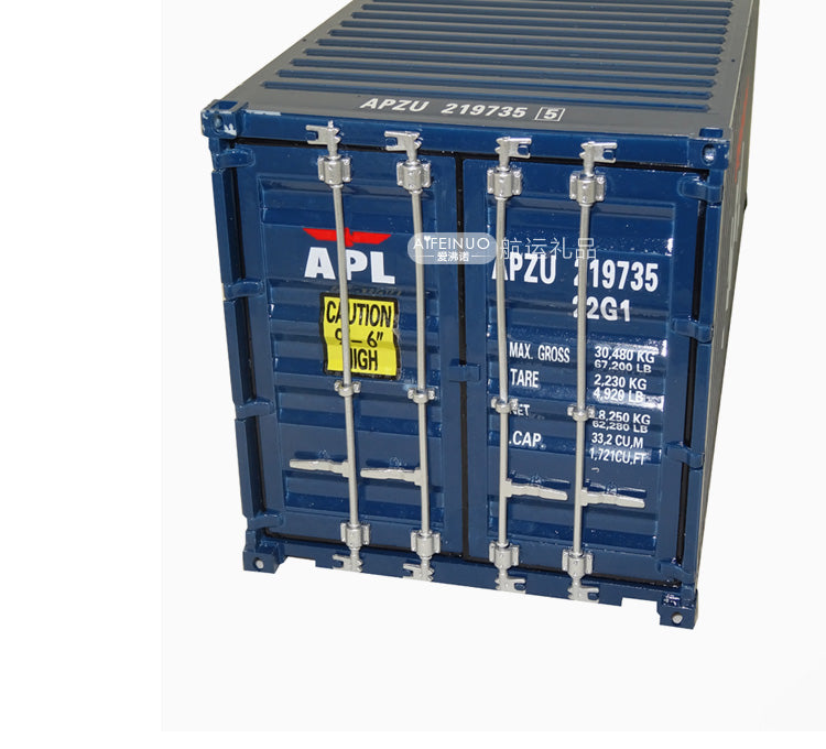 APL Shipping Container 1-20 ABS plastic model