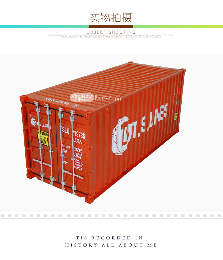 Shipping Container 1-20 ABS plastic model