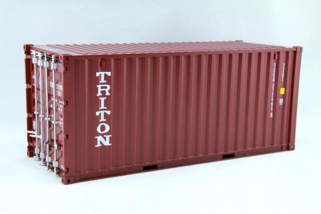 Triton Shipping Container 1-20 ABS plastic model