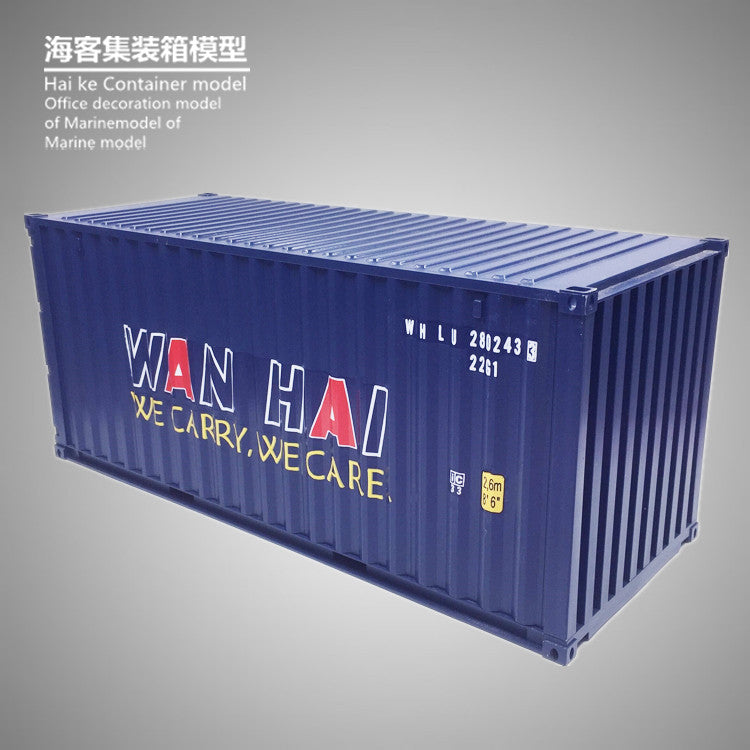 Wan-Hai Shipping Container 1-20 ABS plastic model