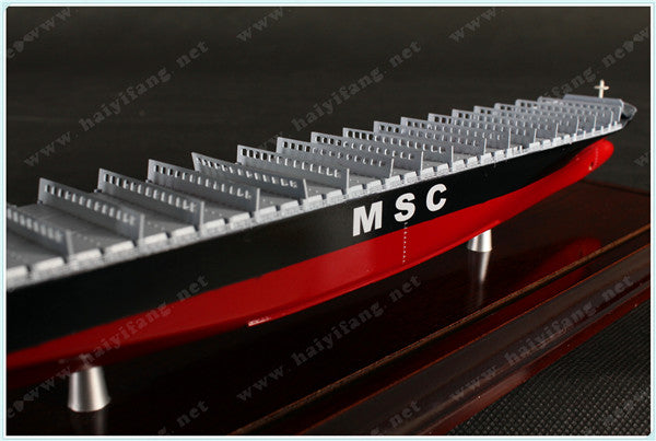 MSC intellectualcontainer ship model 14 inches