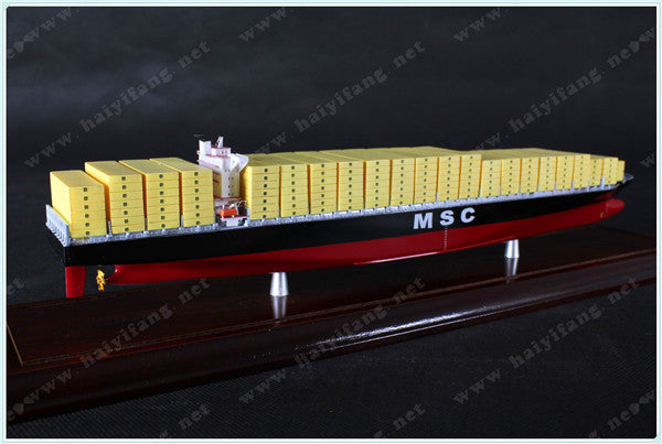 MSC intellectualcontainer ship model 14 inches