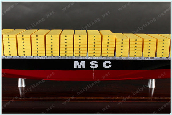 MSC intellectualcontainer ship model 14 inches