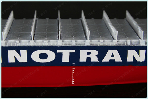 SINOTRANS shipping container ship model with base