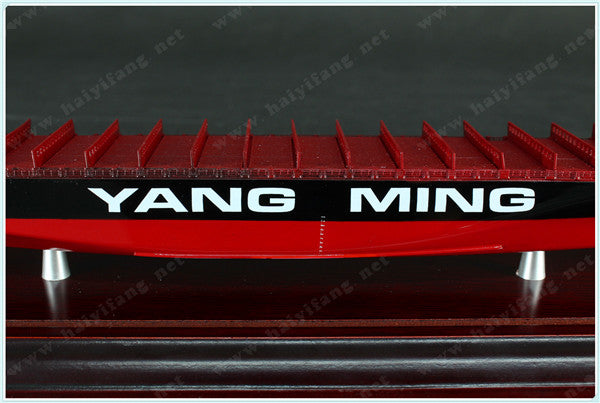 Yangming CCNI intellectualcontainer ship model 14 inches