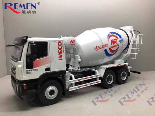 1-24 scale Alloy model Cement Mixer truck IVECO model