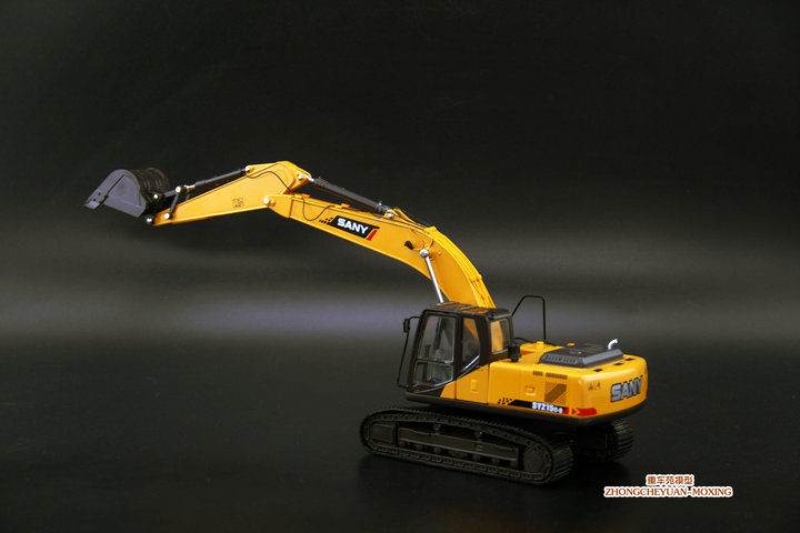 1-35 Trinity Sany 215C-9 Hooker excavator alloy model