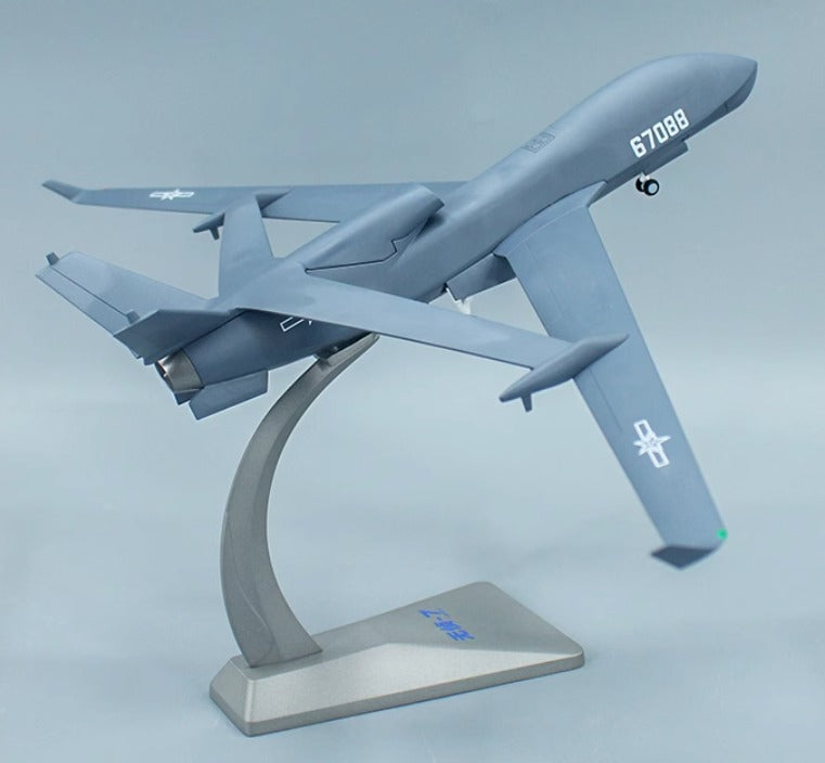 1-48 Wuzhen 7 high-altitude reconnaissance aircraft UAV alloy aircraft model