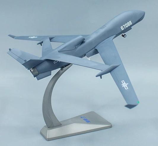 1-48 Wuzhen 7 high-altitude reconnaissance aircraft UAV alloy aircraft model