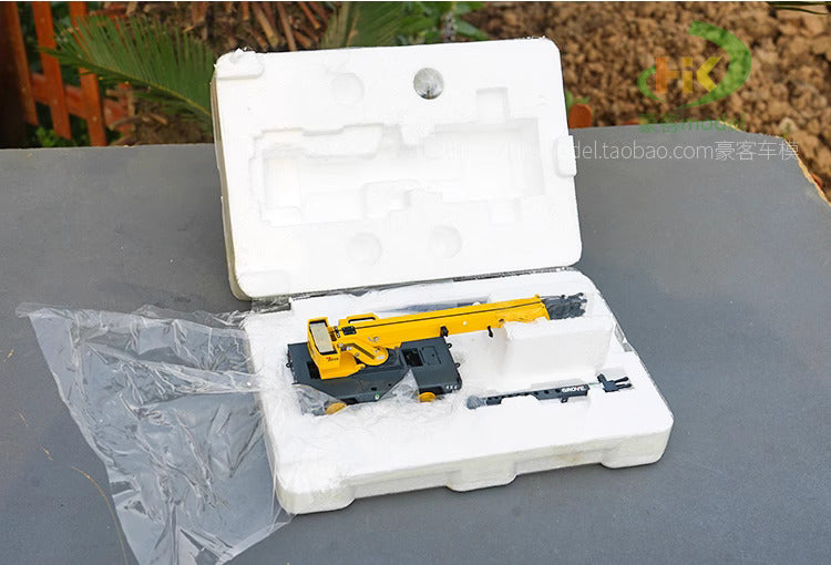 1:50 TWH Gruff Grove Car Crane Alloy Crane Engineering Mechanical Model