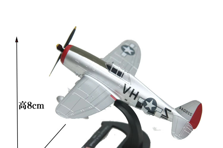 1- 72 Bandai P47d Aircraft Model Alloy Fighter aircraft