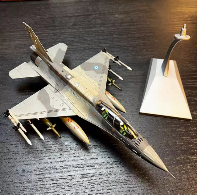 1-100 alloy aircraft F-16D two-seat multi-mission fighter metal