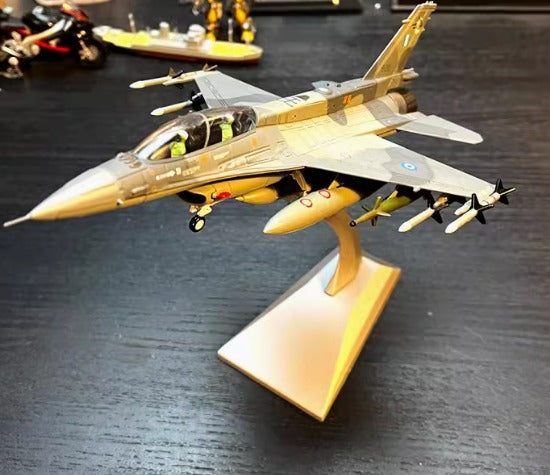 1-100 alloy aircraft F-16D two-seat multi-mission fighter metal