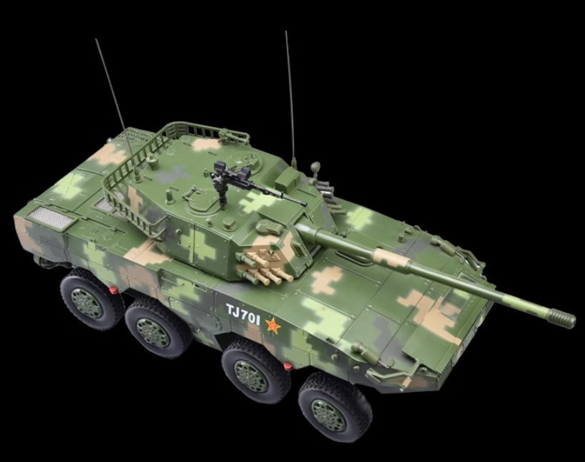 105 mm wheeled assault gun self-propelled artillery armored car model 1-22