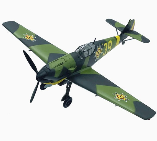 1-72 Romanian Air Force 109E Fighter Aircraft Model
