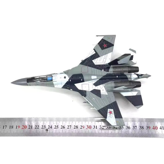 1/100 Russian Su-35 fighter  military alloy aircraft model