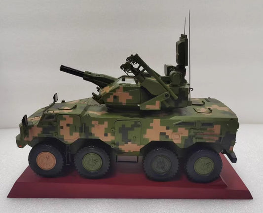 625E Anti-aircraft Artillery Army Green Camouflage tank.  $