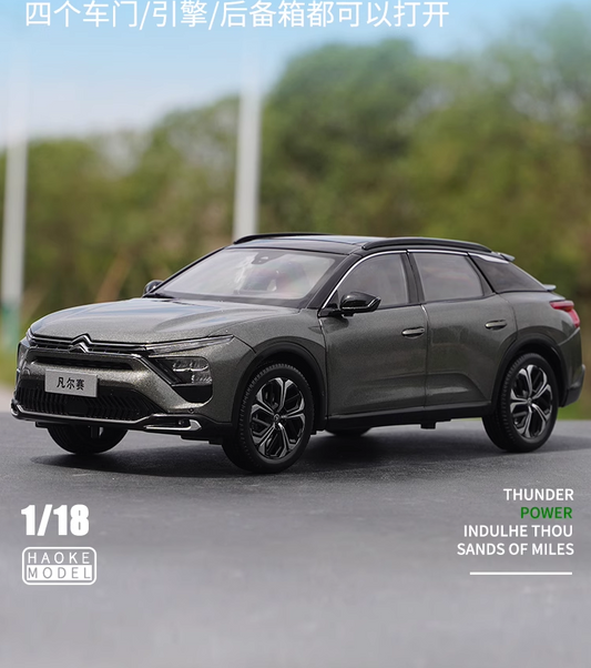 1-18 original Citroen Versailles C5 X 2021 alloy car model