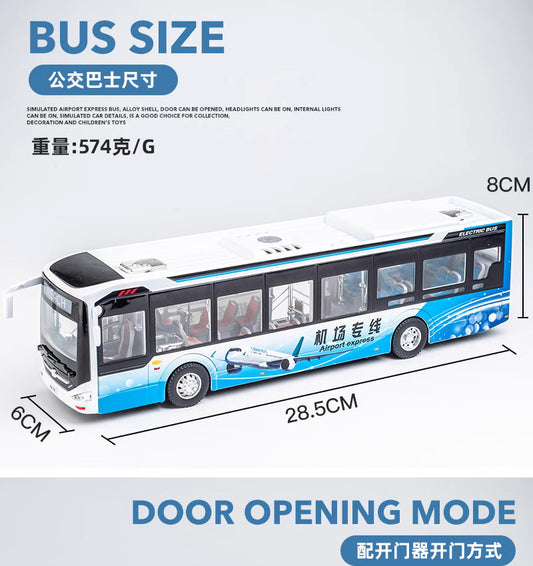 Airport shuttle express bus model
