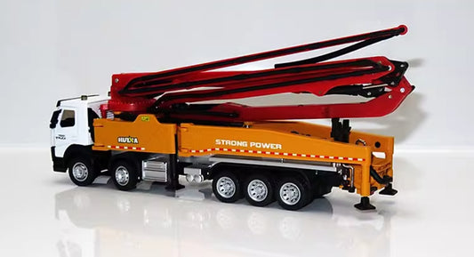 Alloy concrete pump truck model