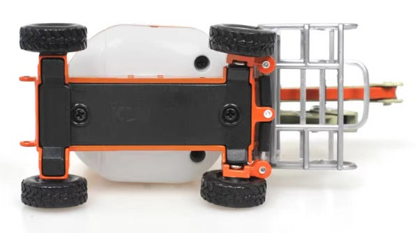 Alloy vehicle 1-87 climbing man lifting car model