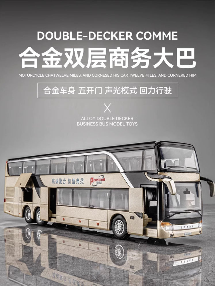 Bus model alloy toy 1-32