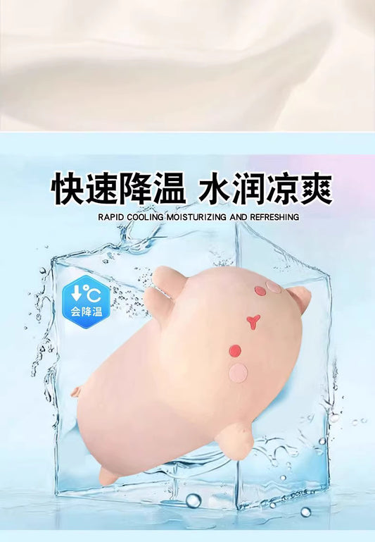 Cute rabbit water drop pillow