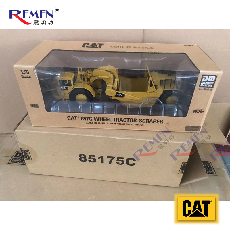 DM CAT 657G Caterpillar wheeled scraper alloy truck model