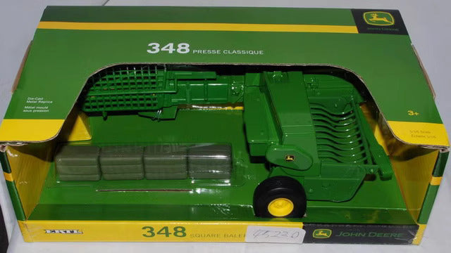 Deere New Holland Deere Square Forage Baler Farm Truck Model  ERTL 1-16