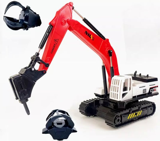 Excavator alloy model for children