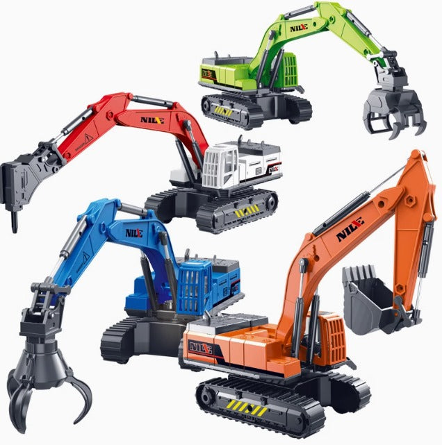 Excavator alloy model for children