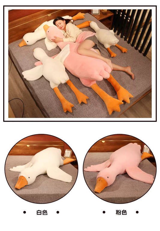 Goose floor rest pillow