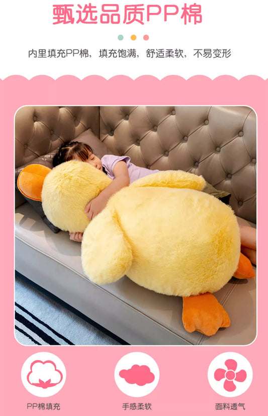 Huge ride the boat duck pillow