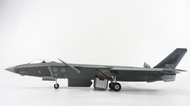 J-20 fighter aircraft model 1:60