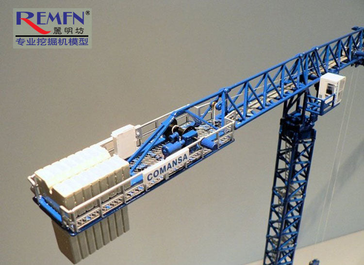 Linden Comans ROS alloy model heavy duty crane  construction model 1:87