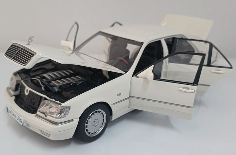 Mercedes Benz Tiger Head Ben S600 W140 Alloy Car Model