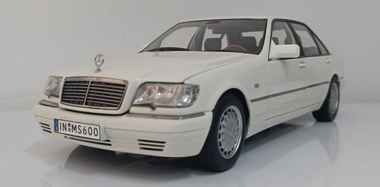 Mercedes Benz Tiger Head Ben S600 W140 Alloy Car Model