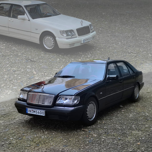 Mercedes Benz Tiger Head Ben S600 W140 Alloy Car Model