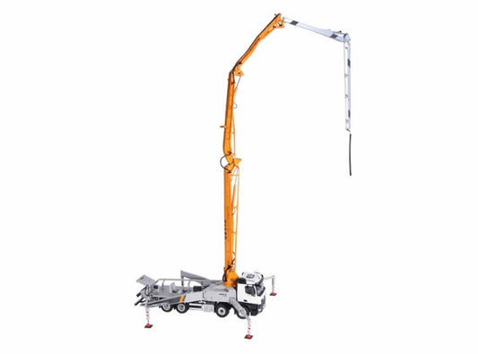 NZG 1-50 Mercedes Benz Cement Pump Truck Alloy Model 8851