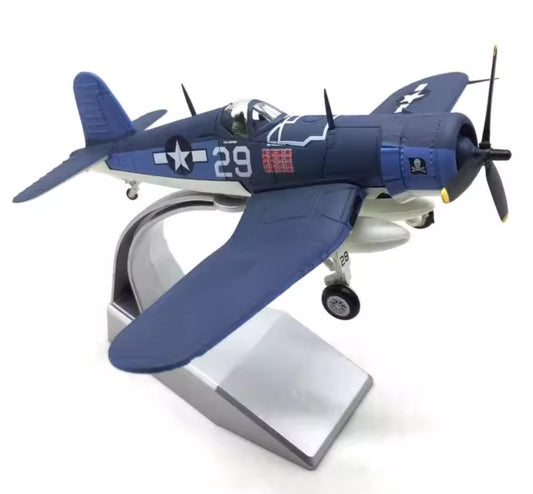 Nsmodel 1-72 U.S. Navy F4U Corsair carrier-based fighter alloy aircraft model