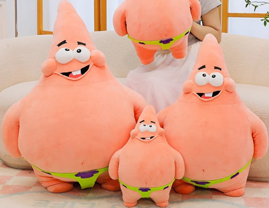 Patrick Stuffed starfish doll.