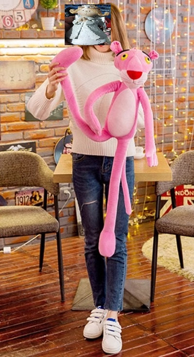 Pink Pather stuffed animal 2.1 meters tall