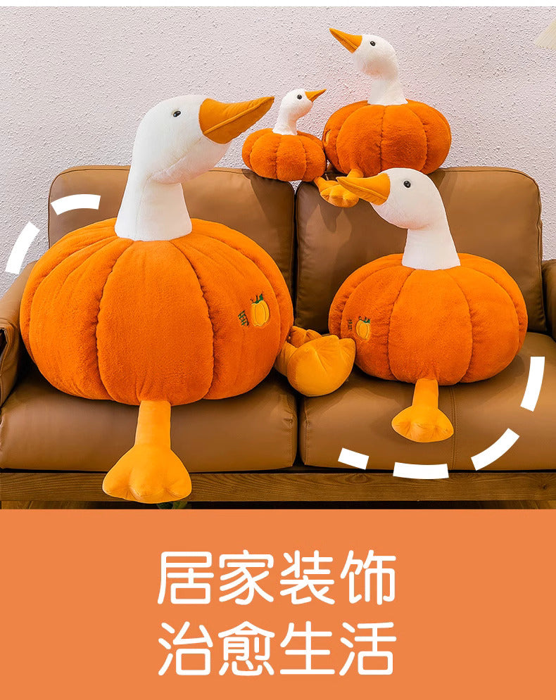 Pumpkin duck stuffed animal  75 cm tall (Copy)